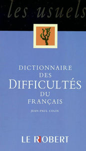 Picture of Dictionnaire des difficultés du français