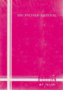 Εικόνα της 100 Fiches Bristol A7