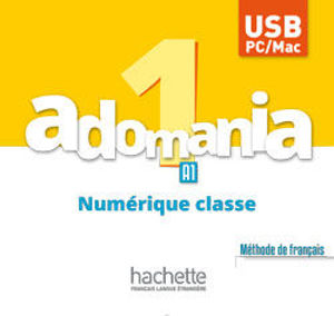 Picture of Adomania 1 : Manuel numérique classe enseignant (clé USB)