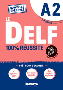 Εικόνα της DELF A2 100% réussite – édition 2021 – Livre + Onprint NOUVELLES EPREUVES