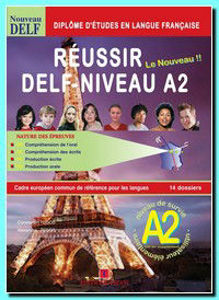 Εικόνα της Réussir le Nouveau DELF A2 + Corrigés +2 CD (pack Promotion Prof)