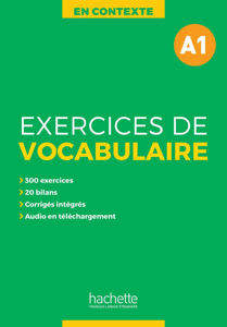 Picture of Exercices de vocabulaire A1 + audio MP3 + corrigés - En Contexte