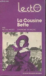 Εικόνα της La Cousine Bette. Honoré de Balzac