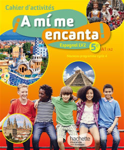 Εικόνα της A mi me encanta !, 5e, A1-A2 : espagnol LV2 : cahier d'activités