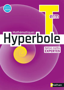 Εικόνα της Hyperbole mathématiques terminale : option maths expertes : nouveaux programmes 2020