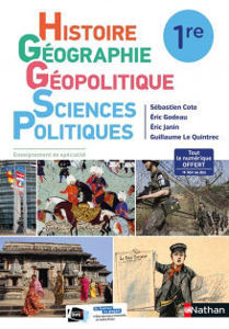 Εικόνα της Histoire-Géographie, Géopolitique, Sciences Politiques (HGGSP) - 1re - Édition 2019 Enseignement de spécialité Livre de l'élève