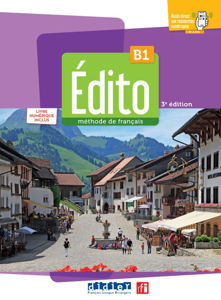 Εικόνα της Edito B1 méthode de français  livre élève + livre numérique  (2023)  3e édition