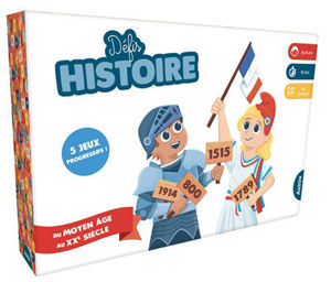 Picture of Défis histoire : du Moyen Age au XXe siècle : 5 jeux progressifs !