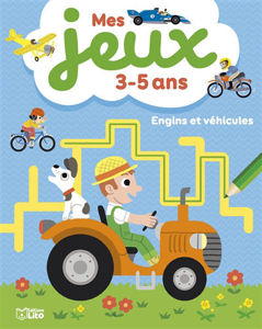 Εικόνα της Engins et véhicules : mes jeux 3-5 ans