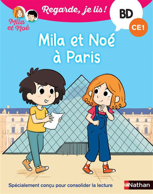 Picture of Mila et Noé à Paris - Regarde, je lis CE1 (BD)