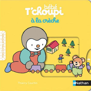 Εικόνα της Bébé T'choupi à la crèche - mes livres animés (en carton fort)
